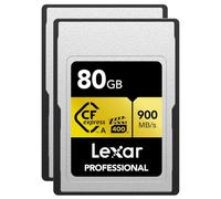 Lexar Gold Series Professional 80GB CFexpress Type-A Memory Card, 2-Pack