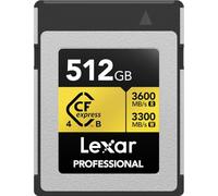 Lexar Gold Series Professional CFexpress 4.0 Type-B - 512GB, Card
