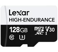 Lexar High-Endurance 128 GB MicroSDXC UHS-I Class 10