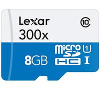 Lexar High-Performance 300x microSDHC/microSDXC 8 GB UHS-I Cards