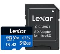 LEXAR High-Performance 512GB 633x microSDXC