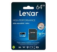 Lexar High Performance 633X 64GB MicroSD Memory Card 933051