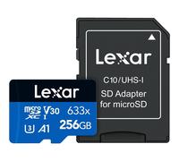 Lexar High Performance 633x MicroSD (256GB, LSDMI256BB633A)