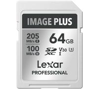 Lexar Image Plus SD Card UHS-I V30 R205/W150 MB/s - 64GB | ✅ 5 years warranty