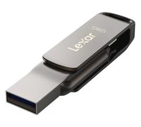 Lexar JumpDrive LJDD400128G-BNQNG USB flash drive 128 GB USB Type-C 3.2 Gen 1 (3.1 Gen 1) Grey
