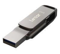 Lexar JumpDrive D400 OTG 64GB Dual Drive Type C and Type A USB 3.1 R130MB/s Flash Drive