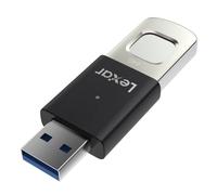 Lexar JumpDrive Fingerprint F35 PRO 64GB USB3.0 Flash Drive, Up to 300MB/s Read/150MB/s Write USB Stick, 10 Fingerprint IDs Allowed Memory Stick, USB Drive for Computer/PC/Laptop (LJDF35P064G-RNBNG)