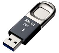 Lexar JumpDrive Fingerprint F35 USB 3.0 Flash Drive 64GB
