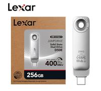 Lexar JumpDrive Solid State Dual Drive D50E USB 3.2 Gen 1 Type-C Flash Pen Drive 50E 128GB 256GB 512GB Max 400Mb/s Metal U Disk D50E USB