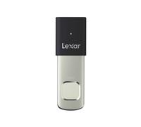 Lexar JumpDrive USB A Flash Drive 256GB Black Silver (LJDF35P256G-RNBNG)