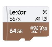 Lexar LMS0667064G-BNANU Professional 667X 64GB microSDXC UHS-I Card