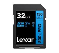 Lexar 32GB 800x (150MB/s) UHS-I V10 PRO Blue Series SDHC Memory Card
