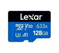 Lexar LSDMI128BBNL633A High-Performance Blue Series 633x microSDHC/microSDXC UHS-I Card (128 GB)