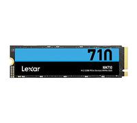 Lexar NM710 500GB SSD, M.2 2280 PCIe Gen4x4 NVMe Internal SSD, Up to 5000MB/s Read, 2600MB/s Write, Internal Solid State Drive for PC, Laptop, and Gamers (LNM710X500G-RNNNG)