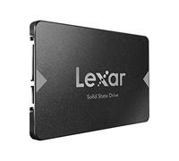 Lexar NS100 2.5” SATA III 6Gb/s Internal 2TB SSD, Solid State Drive, Up to 550MB/s Read, Internal SSD for Laptop, Desktop Computer/PC (LNS100-2TRB), black