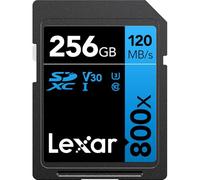 LEXAR Performance 800x 256GB SDXC R95/W45 MB/s (BLUE Series)