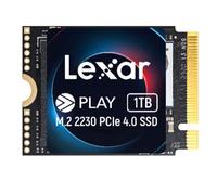 Lexar PLAY 2230 PCIe 4.0 Internal SSD 1TB, M.2 2230 PCIe Gen4x4 SSD, Up to 5200MB/s Read, 4700MB/s Write, Internal Solid State Drive Compatible with Steam Deck, ASUS ROG Ally (LNMPLAY001T-RNNNG)