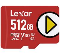 Lexar PLAY 512GB Micro SD Card, microSDXC UHS-I Card, Up To 150MB/s Read, TF Card Compatible-with Nintendo-Switch, Portable Gaming Devices, Smartphones And Tablets (LMSPLAY512G-BNNAG)