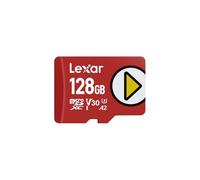 Lexar Play Micro SD Card 128GB, microSDXC UHS-I Card, up to 205MB/s read, 140MB/s write, Class 10, U3, V30, A2, 4K Video, High-Speed Memory Card for Switch/Portable Gaming Devices/Smartphones
