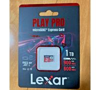 Lexar PLAY PRO 1TB microSDXC Express Card 900MB/s SD 7.1 for Switch 4K Drone New