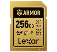 LEXAR Pro Gold Series Armor UHS-II 256GB IP68 R280/W205 SDXC Card