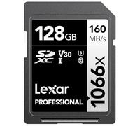 Lexar Professional 1066x 128GB SDXC UHS-I Card Silver Series, Up to 160MB/s Read, for DSLR and Mirrorless Cameras (LSD1066128G-BNNNU)