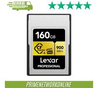 Lexar 160GB Professional (900MB/Sec) Type A CFexpress Gold Series Memory Card