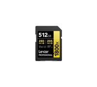 Lexar 1800x SDXC 512GB C10 U3 V60 Professional memory card
