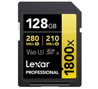 Lexar Professional 1800x SDXC UHS-II Card 128GB
