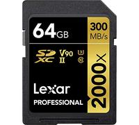 Lexar Professional 2000x 64GB SDXC UHS-II Card
