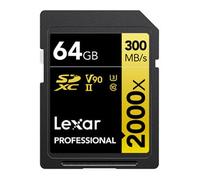 Lexar Professional 2000x SDHC UHS-II Card GOLD Series 64GB