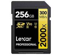 Lexar SDHC Professional UHS-II 2000x 256GB V90