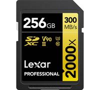 Lexar Professional 2000x V90 256GB SDXC UHS-II Memory Card