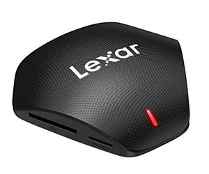 Lexar Professional 3-in-1 Multi-Card Reader - Up to 312MB/s for SD/Micro SD, 160MB/s for CF, USB 3.0/2.0 & USB-C to USB-A Cable, Compatible Devices: Personal Computer (LRW500URBAMZN)