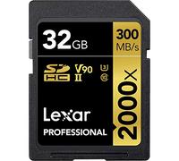 Lexar Professional 32 GB Class 10 UHS-II SDHC Flash Memory Card
