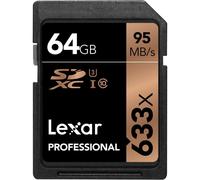 Lexar Professional 633x SD (64GB, LSD64GCB633)