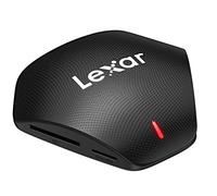 Lexar Professional Multi-Card 3-in-1 USB 3.1 Reader, Supports SD, microSD and CF Cards (LRW500URBNA)
