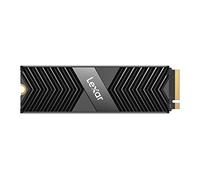 Lexar Professional NM800 PRO with Heatsink 1TB SSD, M.2 2280 PCIe Gen4x4 NVMe 1.4 Internal SSD, Up to 7500MB/s Read, 6300MB/s, Internal Solid State Drive for PS5, Gamer (LNM800P001T-RN8NG)