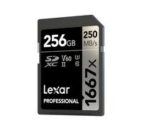 Lexar Professional SD Card 1667x 64GB 128GB 256GB SDXC UHS-II V60 Class10 Memory Card up to 250MB/s 4K SD Card for DSLR camera