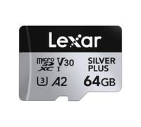Lexar Professional SILVER PLUS microSDXC UHS-I Card 64GB Memory Card