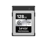 Lexar Professional SILVER Series 128GB CFexpress Card, Type B CFe Card up to 1750MB/s Read, CF Card Adopt PCIe Gen3x2, CF Memory Card Compatible with