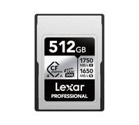 Lexar Professional Silver Series CFexpress 4.0 Type A Card 512GB | Up to 1750MB/s Read, VPG200, 8K Video, Compatible with Sony Alpha and Sony FX Cameras