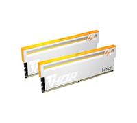 Lexar RGB DDR5 RAM 32GB Kit (2x16GB) 6000 MHz CL38, 288-Pin UDIMM Desktop Memory for Intel XMP 3.0/AMD EXPO, PC Computer DRAM for Gaming, AI, 1.35V, Silver