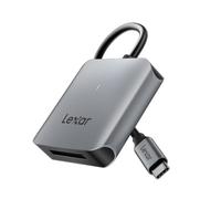 Lexar RW510 CFexpress Type B Card Reader, Up to 10Gbps, USB 3.2 Gen 2 CF Memory Card Reader for CFe Type B Card, CF Card Reader Includes USB Type-C Cable (LRW510U-BNHNG)