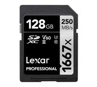 Lexar SD Pro Silver Series UHS-II 1667x V60 - 128GB - NO LONGER AVAILABLE