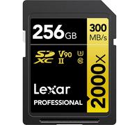 Lexar SDHC Professional UHS-II 2000x 256GB V90