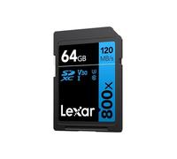 Lexar High-Performance 800x SDXC UHS-I Card 64GB