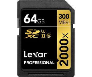 Lexar SDXC Professional 64GB UHS-II 2000x