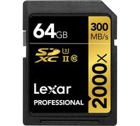 Lexar SDXC Professional 64GB UHS-II 2000x | ✅Score & Win
