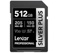 Lexar Silver Plus 512GB SDXC Memory Card